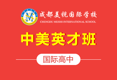 成都美视国际学校国际高中(中美英才班)招生简章