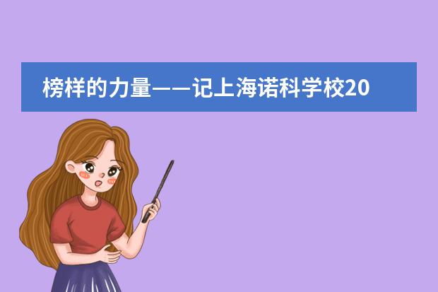 榜样的力量&mdash;&mdash;记上海诺科学校2021-2022学年Outstanding Students颁奖典礼