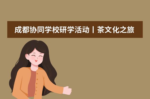 成都协同学校研学活动丨茶文化之旅