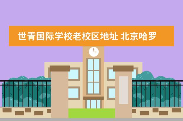 世青国际学校老校区地址 北京哈罗公学和北京世青国际学校哪个好