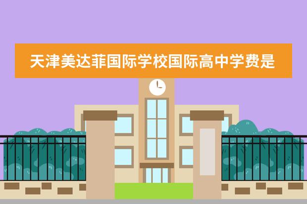 天津美达菲国际学校国际高中学费是多少钱?
