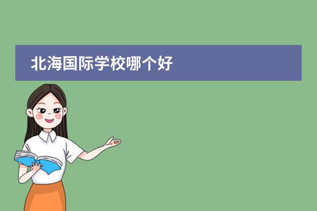 北海国际学校哪个好