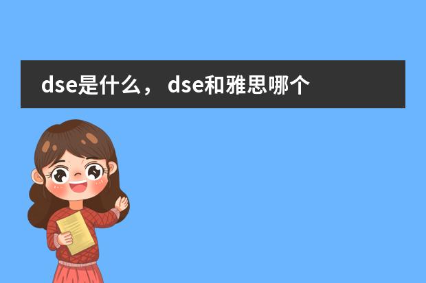 dse是什么, dse和雅思哪个好?