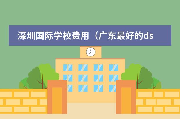 深圳国际学校费用(广东最好的dse学校)