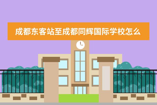 成都东客站至成都同辉国际学校怎么去?
