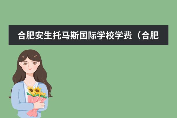 合肥安生托马斯国际学校学费(合肥中加国际学校学费?)