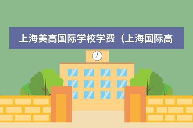 上海美高国际学校学费(上海国际高中费用)