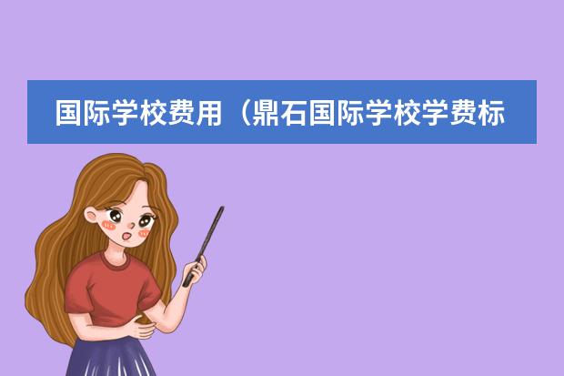 国际学校费用（鼎石国际学校学费标准2023）