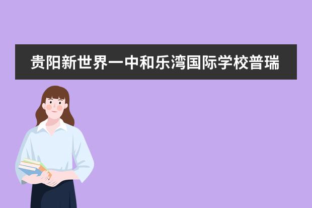 贵阳新世界一中和乐湾国际学校普瑞哪个好?