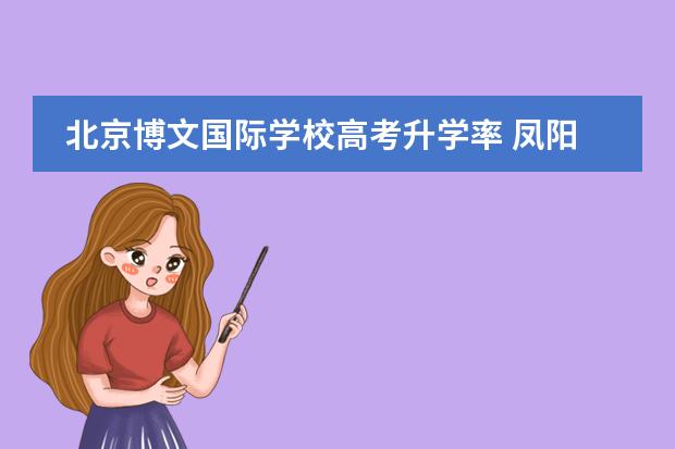 北京博文国际学校高考升学率 凤阳博文国际学校招生办电话