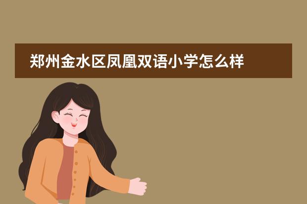 郑州金水区凤凰双语小学怎么样