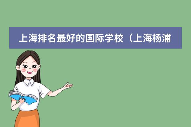 上海排名最好的国际学校（上海杨浦国际学校排名）