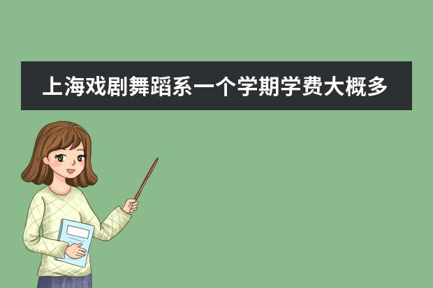 上海戏剧舞蹈系一个学期学费大概多少啊