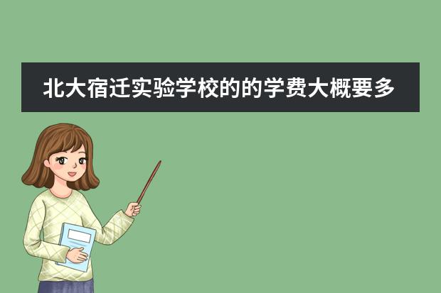 北大宿迁实验学校的的学费大概要多少呀?