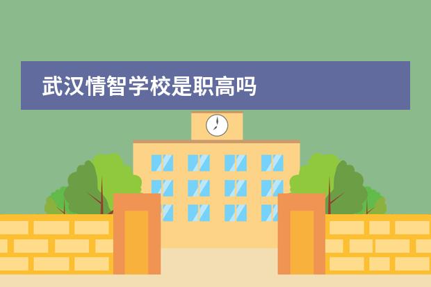 武汉情智学校是职高吗