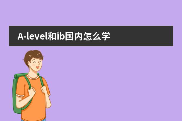 A-level和ib国内怎么学