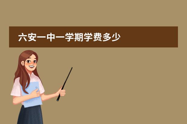 六安一中一学期学费多少