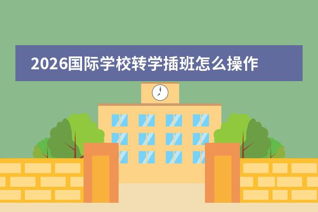 2026国际学校转学插班怎么操作：北京上海深圳三城政策与流程详解